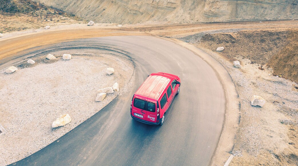 Foto-Shooting vom Renault Kangoo ZE (33 kWh) für CLEANELECTRIC.