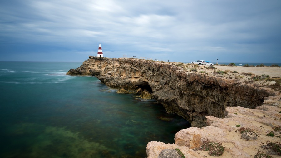 Obelisk Robe featuring rocky coastline, a lighthouse and general coastal views