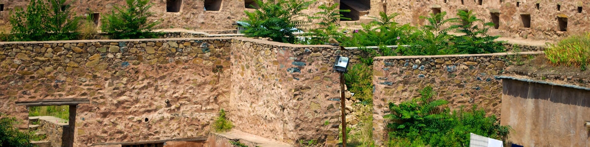Hari Parbat Fort showing heritage architecture