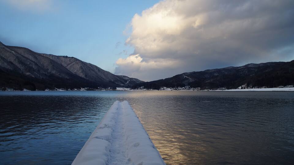 Lake Kizaki, Nagano Prefecture, Japan