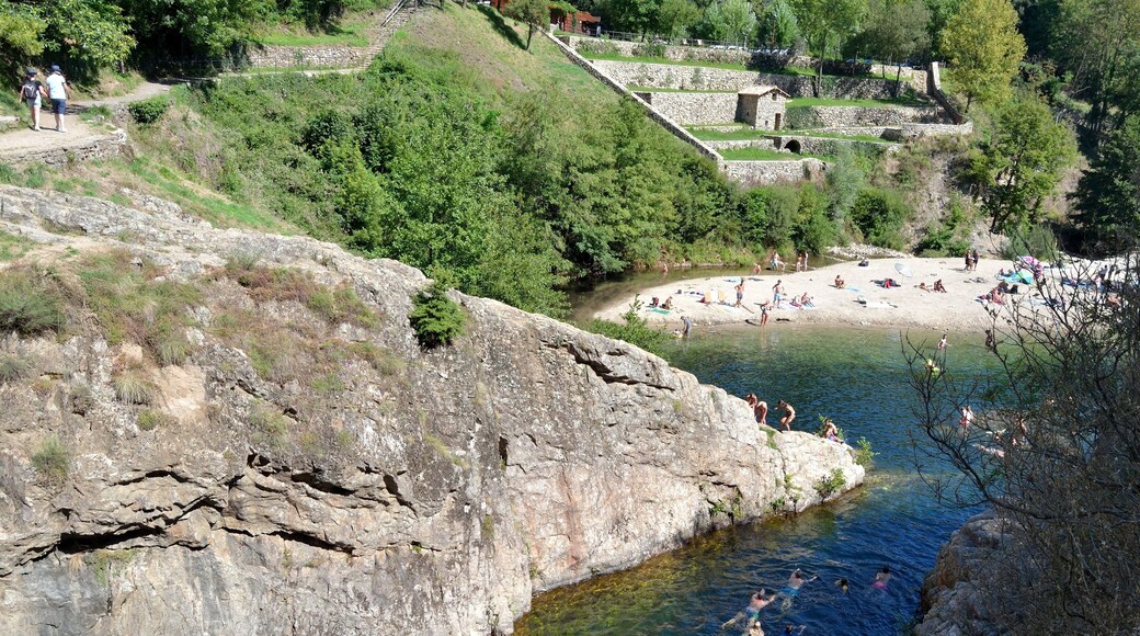 Site du pont du Diable en Ardèche