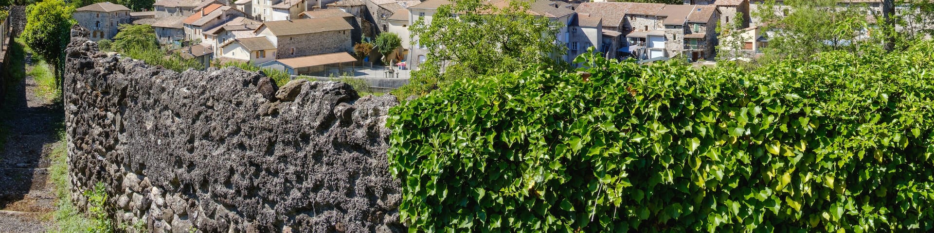 France, Ardèche (07), Thueyts, village de caractère.