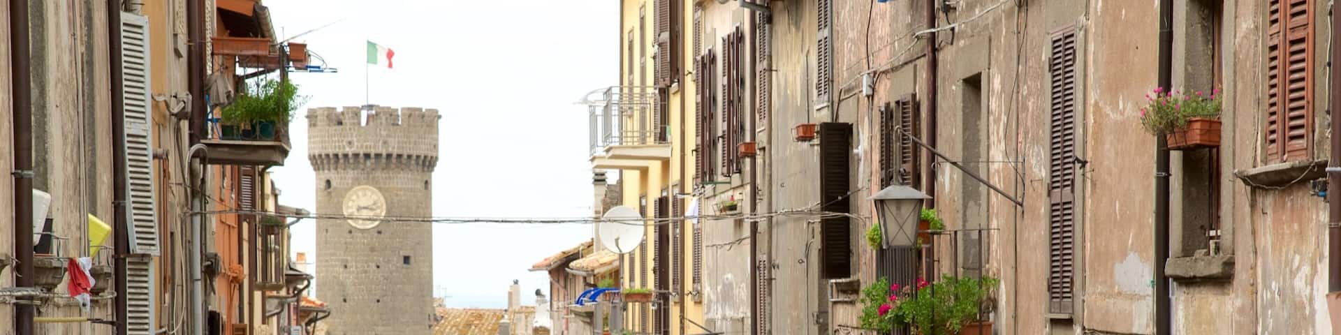 Bagnaia featuring heritage architecture