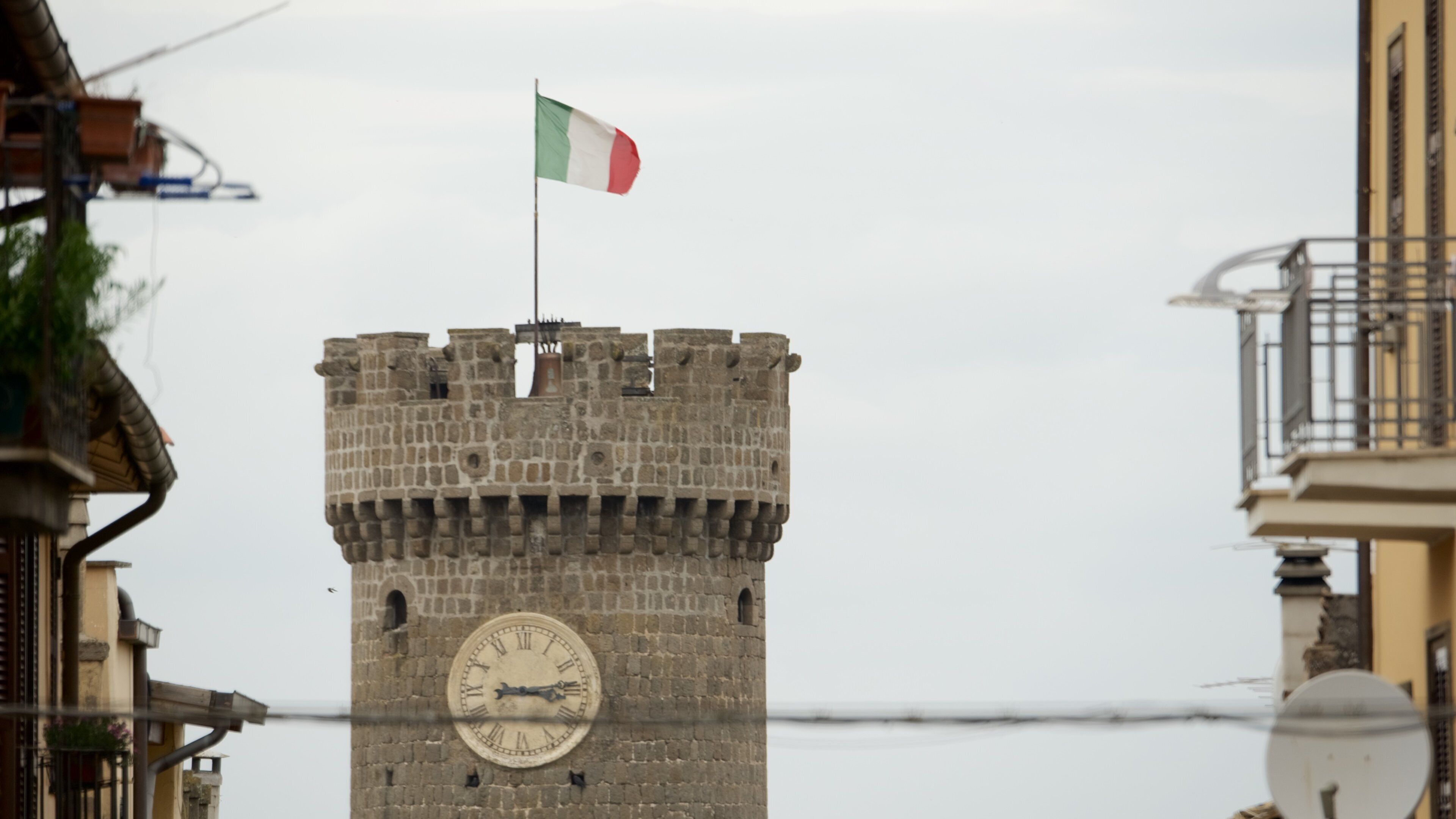 Bagnaia có tính năng kiến trúc di sản