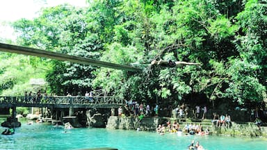 Just about a fifteen-minute ride from the town proper of Pandan, province of Antique, this cold river spring will provide beach goers a new and cooler experience (especially those who visit Boracay island, this town is roughly less than an hour away). #roadtrip