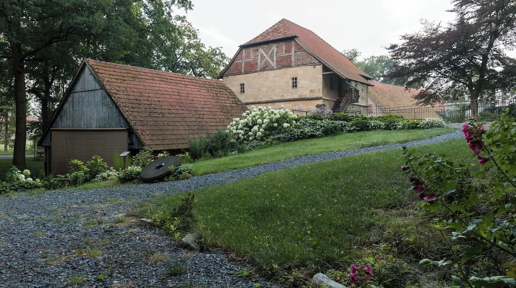 Watermill Schulze Westerath in the hamlet Stevern, Nottuln, North Rhine-Westphalia, Germany