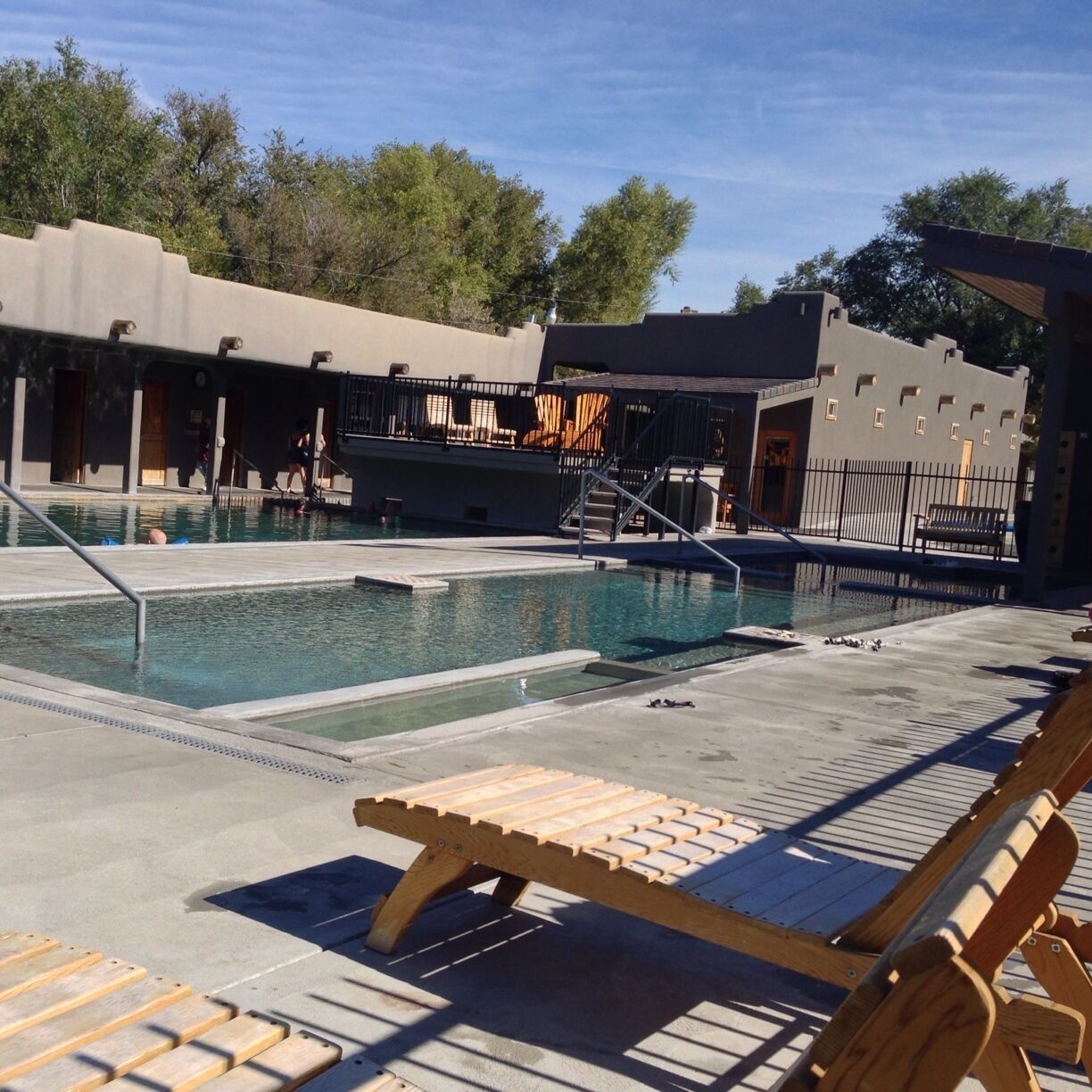 Rent a yurt and enjoy the pools. Don't miss  seeing the alligator!