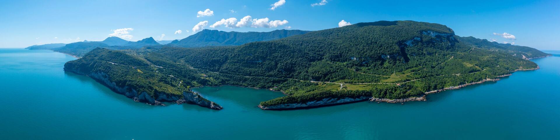 Beautiful landscape of Gideros Bay - Cide, Kastamonu, Turkey