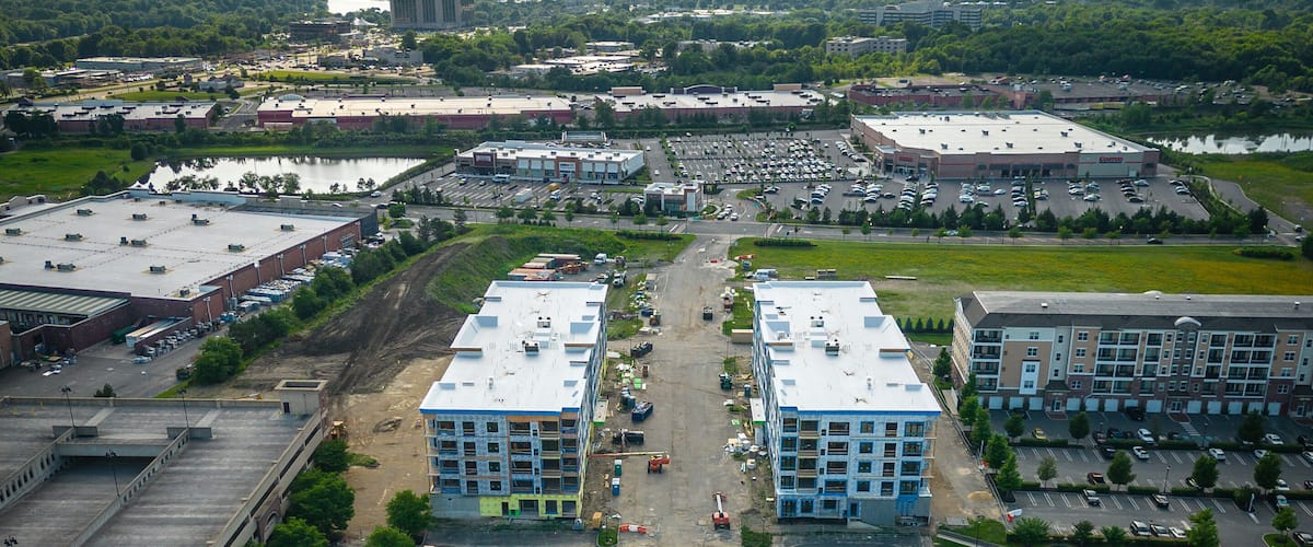 Aerial Drone of Haddonfield Cherry Hill