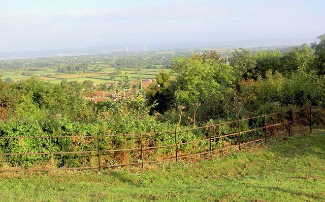 Viewpoint Almondsbury Hill. Fantastic view over the Severn with both bridges clearly to be seen.