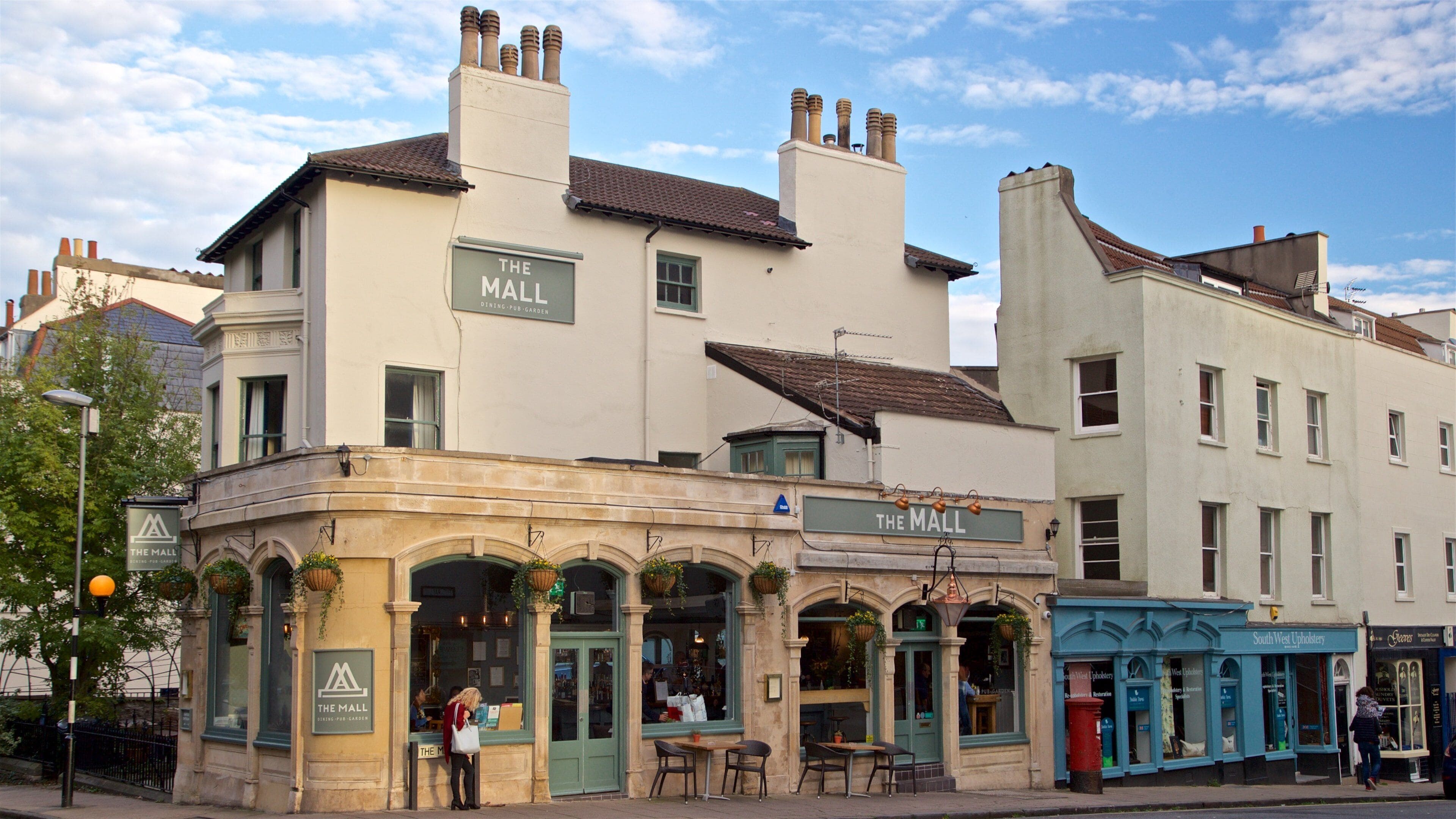 Clifton which includes signage