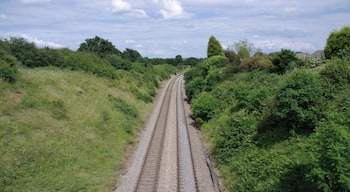 View east from a footbridge over the Filton to Avonmouth