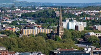 Panoramic image of Bristol Cityscape
