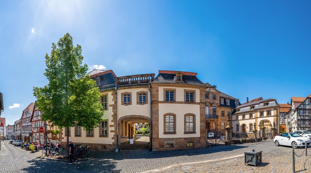 Marktplatz, Lauterbach, Hessen, Deutschland