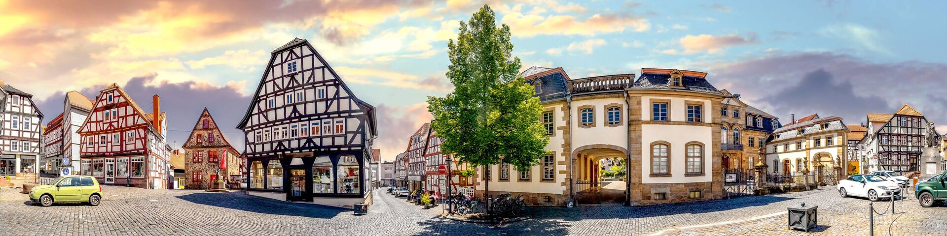 Altstadt, Lauterbach, Hessen, Deutschland