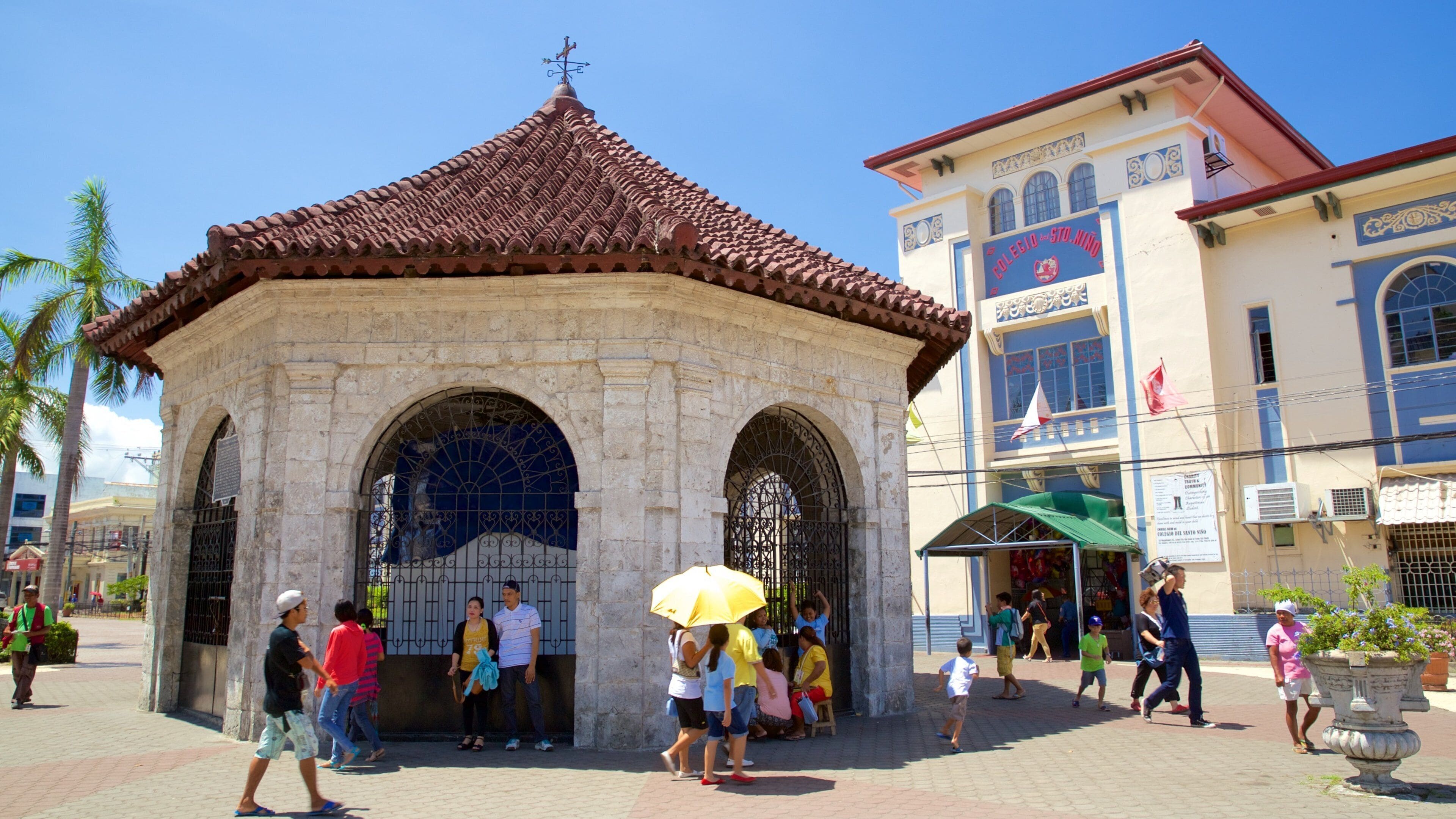 Magellan\'s Cross featuring street scenes
