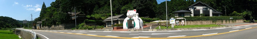 猫バス停