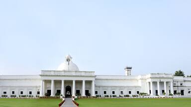 Broad view of ancient administrative building of IIT Roorkee
