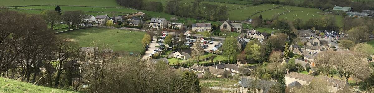 Beautiful Derbyshire countryside.
