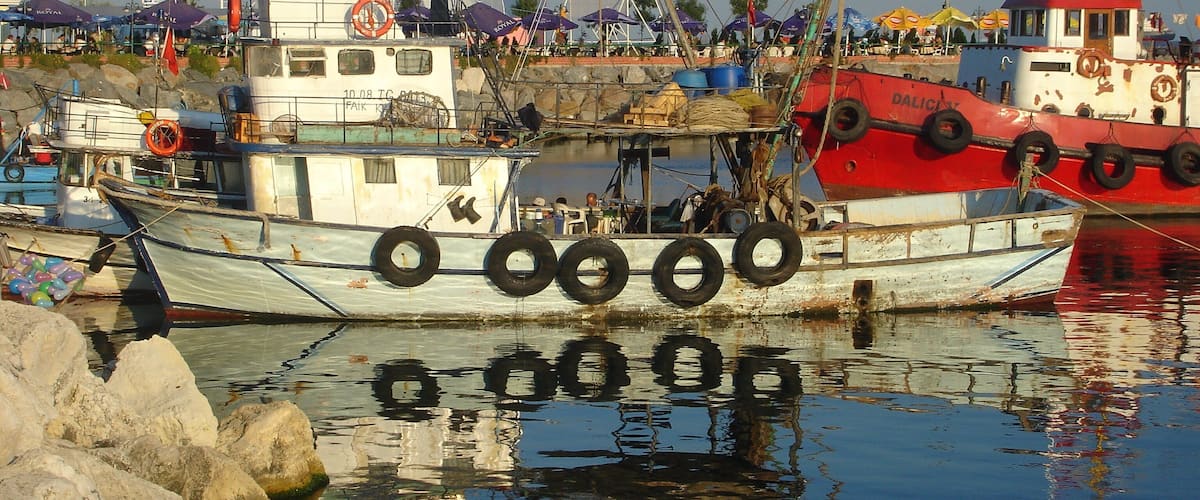 Marina in Avcilar, Istanbul Province