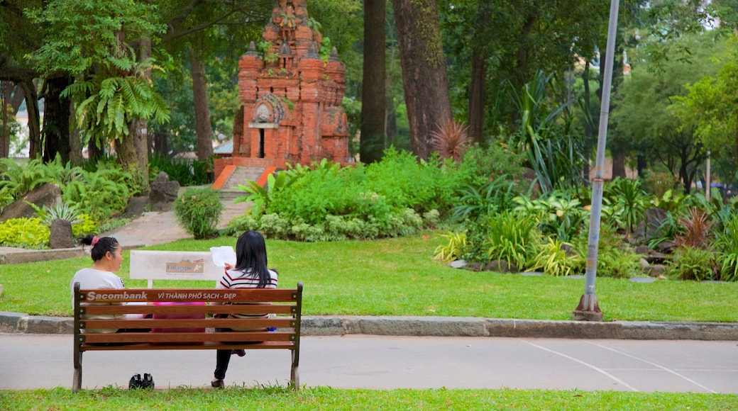 Tao Dan Park og byder på en have