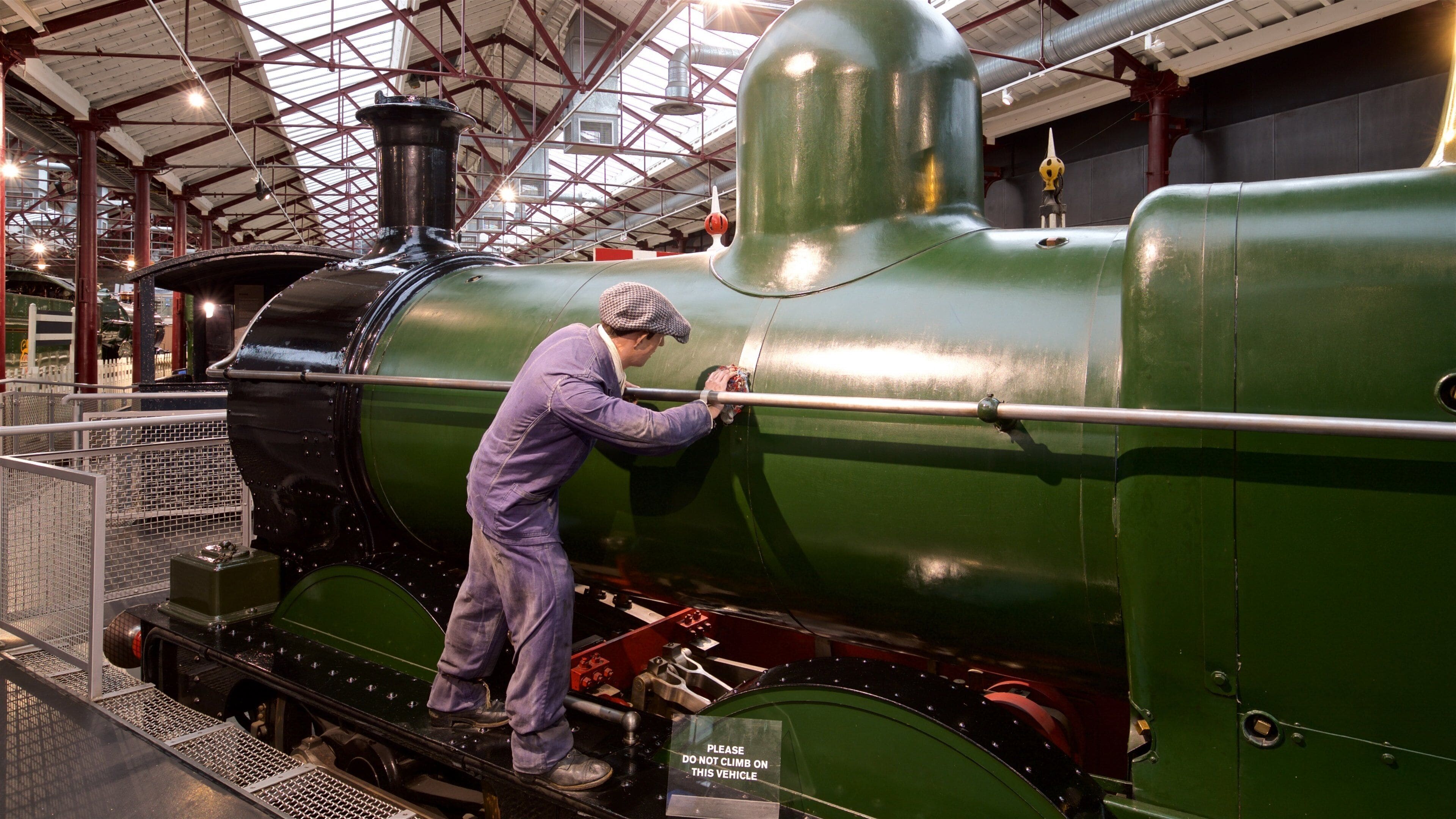 Museum of the Great Western Railway welches beinhaltet Geschichtliches und Eisenbahnbetrieb
