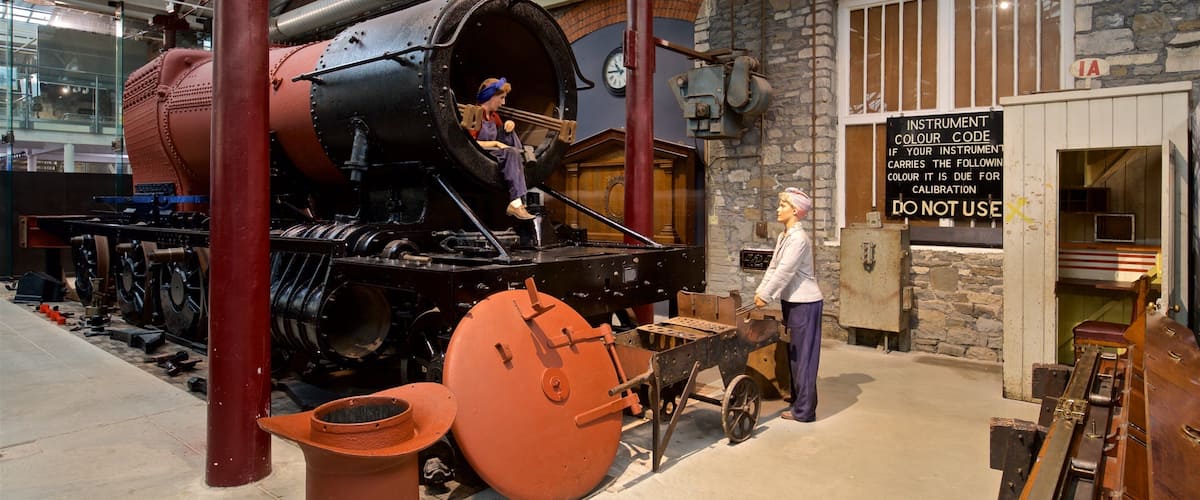 Great Western Railway-museet fasiliteter samt innendørs