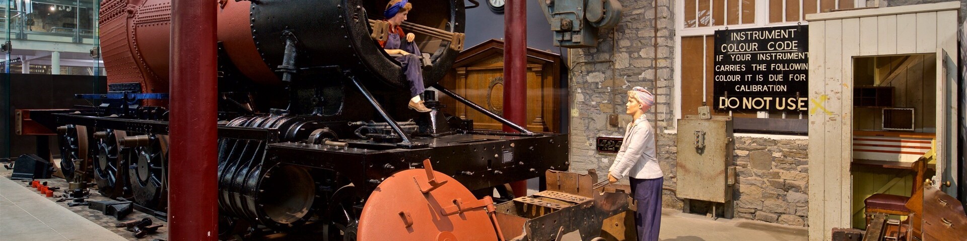 Museum of the Great Western Railway caracterizando vistas internas