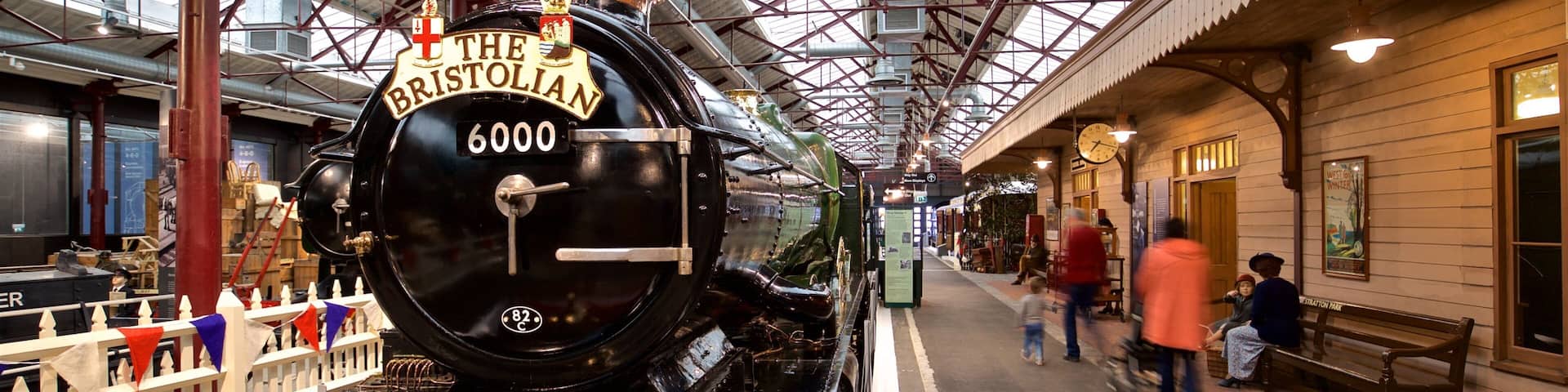 Museum of the Great Western Railway som inkluderar jÀrnvÀgsobjekt och historiska element