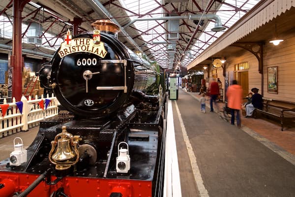 Museum of the Great Western Railway featuring heritage elements and railway items