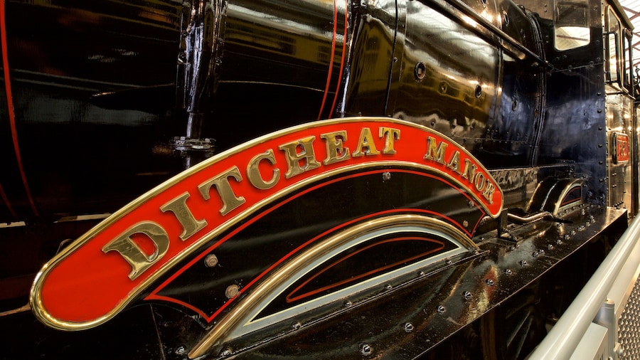 Museum of the Great Western Railway featuring signage and heritage elements