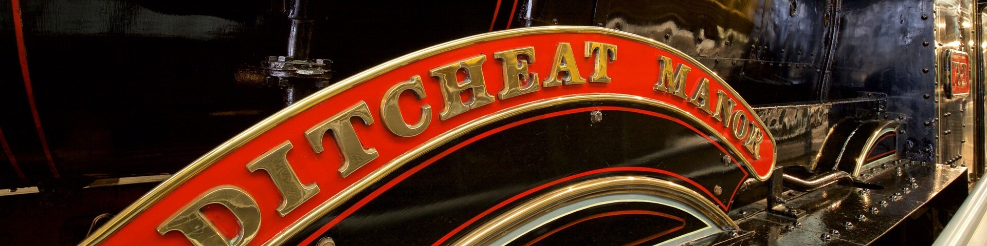 Museum of the Great Western Railway featuring signage and heritage elements