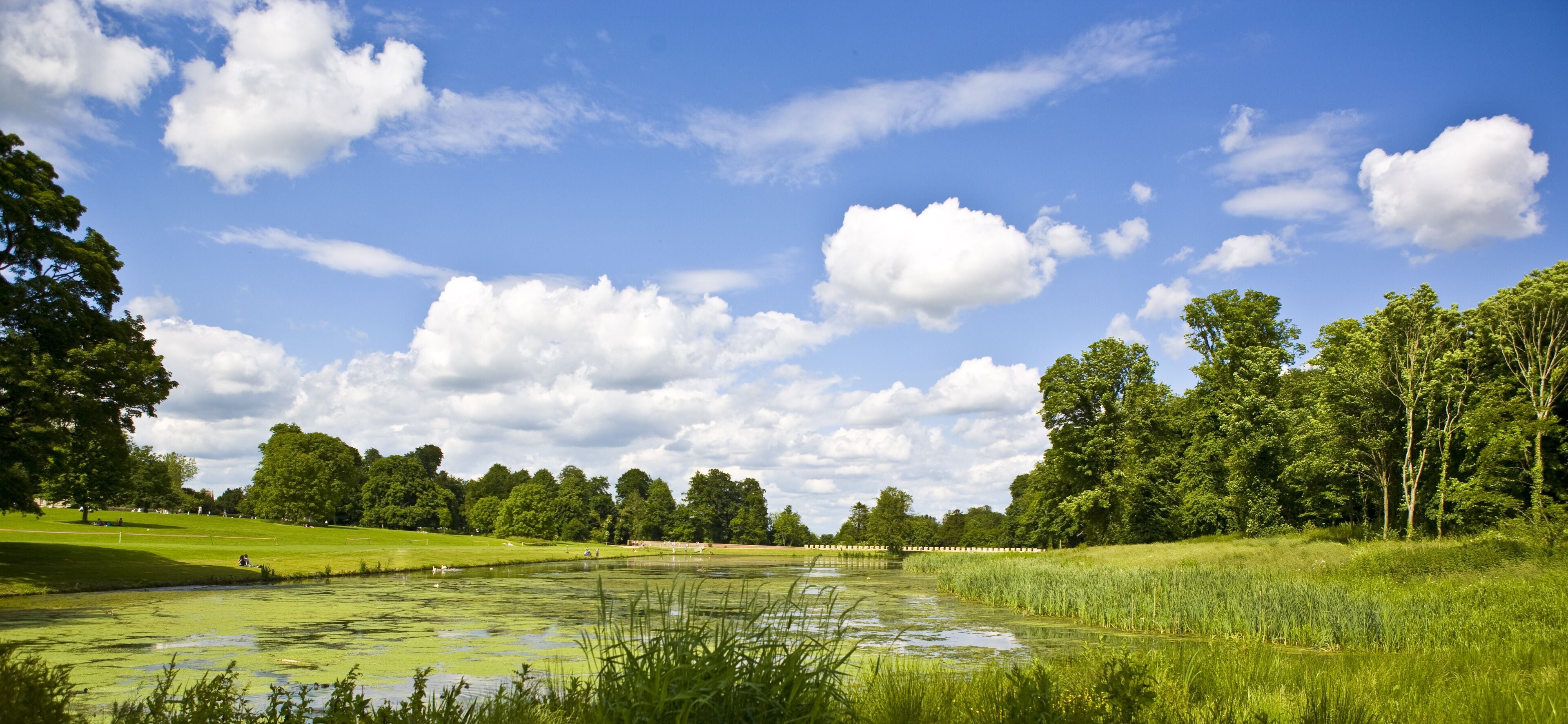 The lake at lydiard park Swindon; Shutterstock ID 13764532