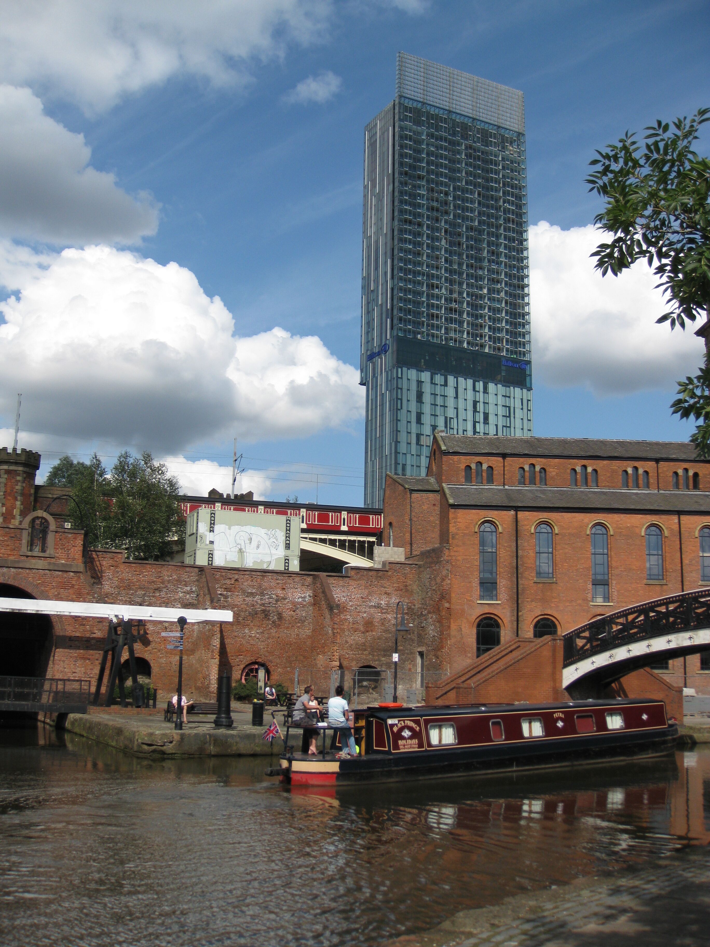 Castle Quay and Beetham Tower