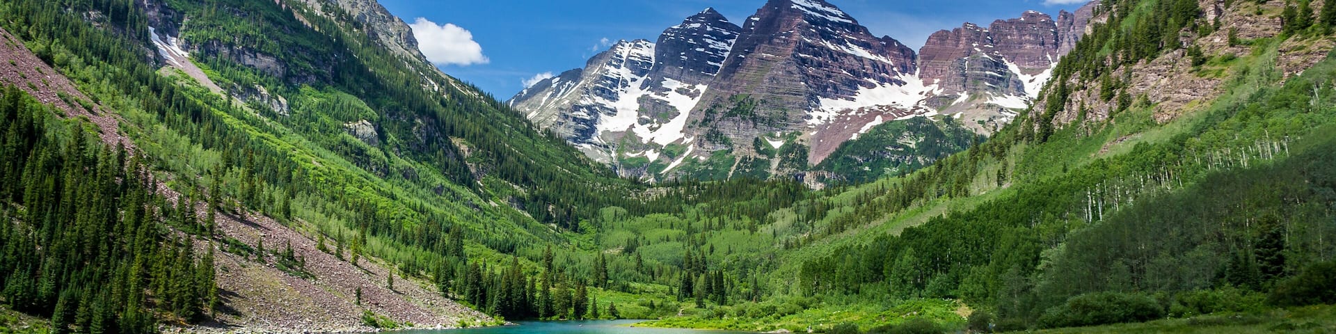 Maroon Lake and Maroon Bells