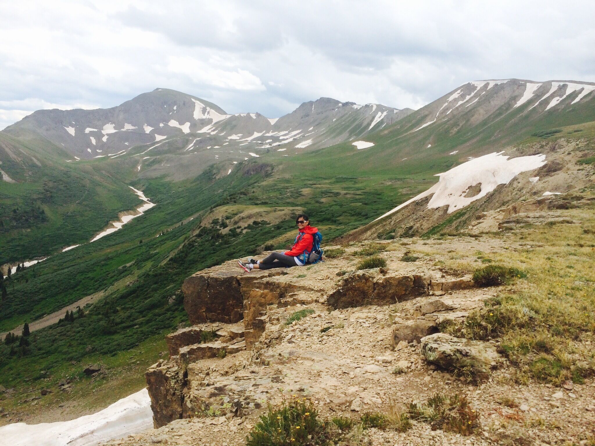 Independence Pass, originally known as Hunter Pass, is a high mountain pass in the Rocky Mountains of central Colorado. It is at elevation 12,095 ft (3,687 m) on the Continental Divide in the Sawatch Range. The pass is midway between Aspen and Twin Lakes, on the border between Pitkin and Lake counties. 