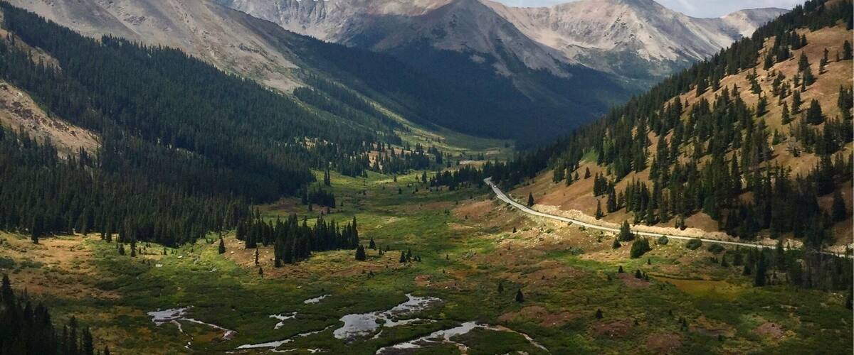Beautiful stop along Independence Pass in Colorado. Make sure to take advantage of the scenic stops! #aboveitall
