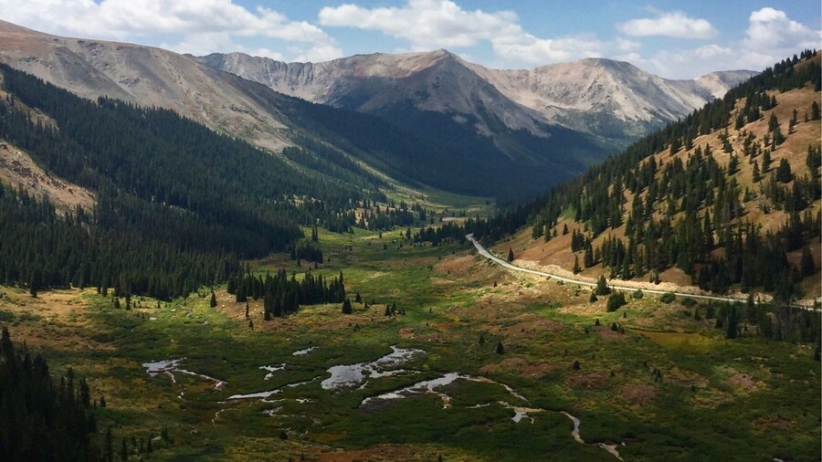 Beautiful stop along Independence Pass in Colorado. Make sure to take advantage of the scenic stops! #aboveitall