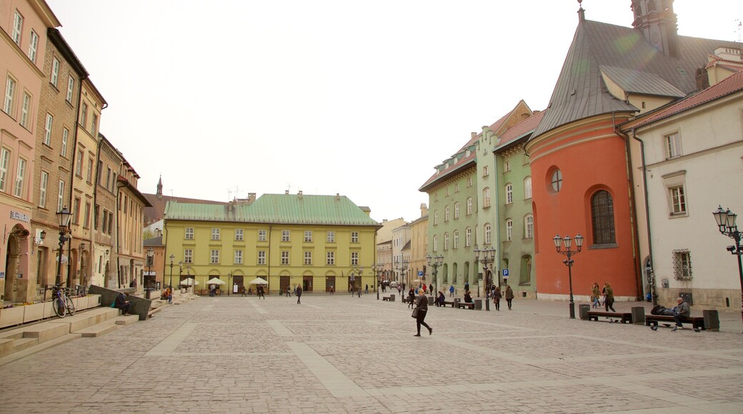 Krakow featuring a square or plaza