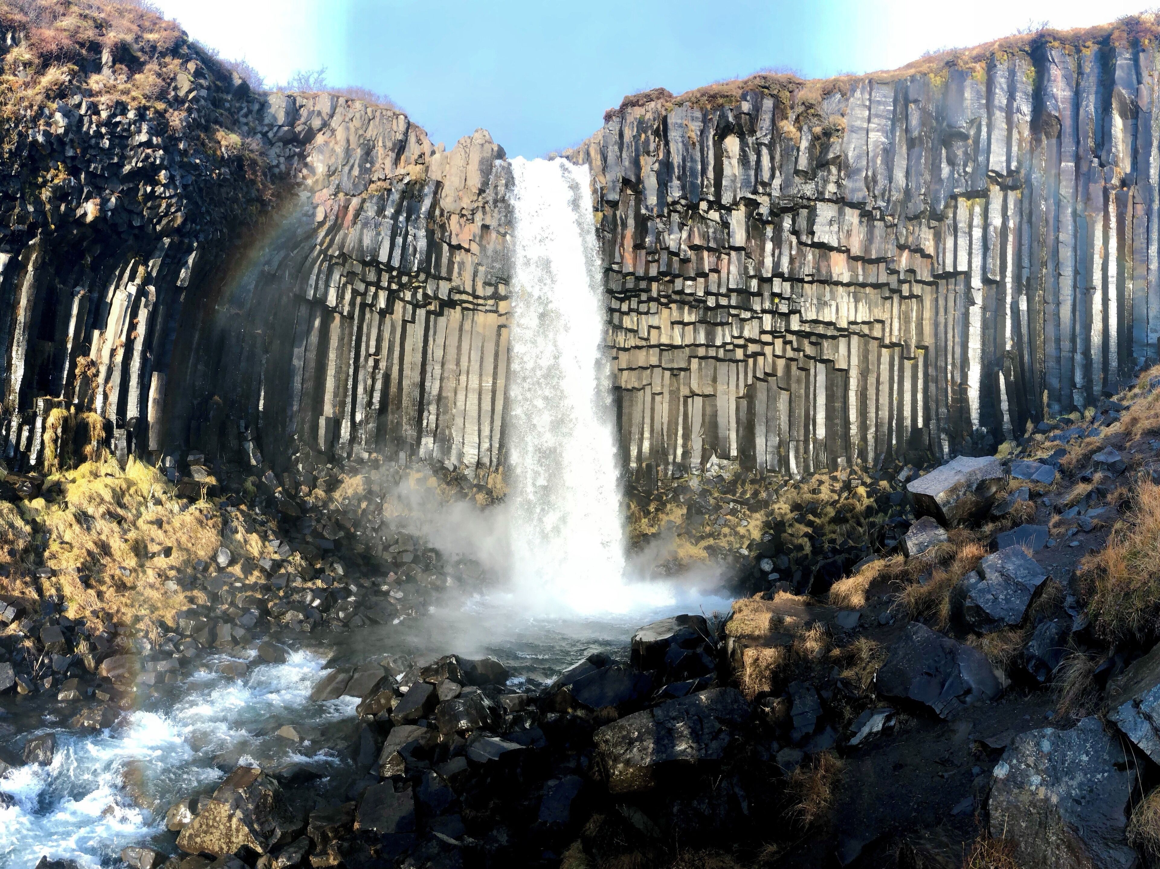 Well worth the hike to see Svartifoss.  11/19/18