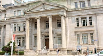 Yorkville caracterizando arquitetura de patrimônio, um edifício administrativo e uma cidade