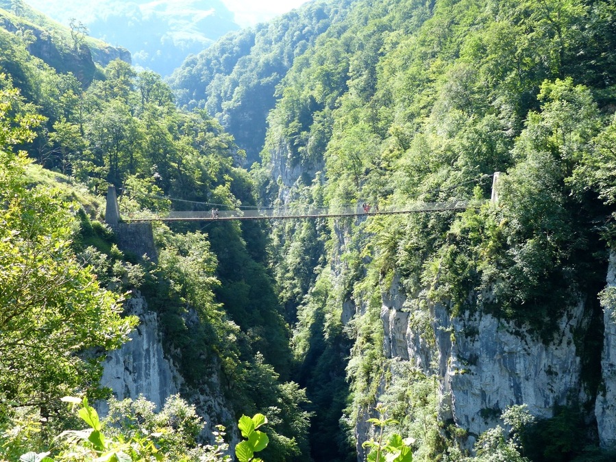 Passerelle d'holzarté