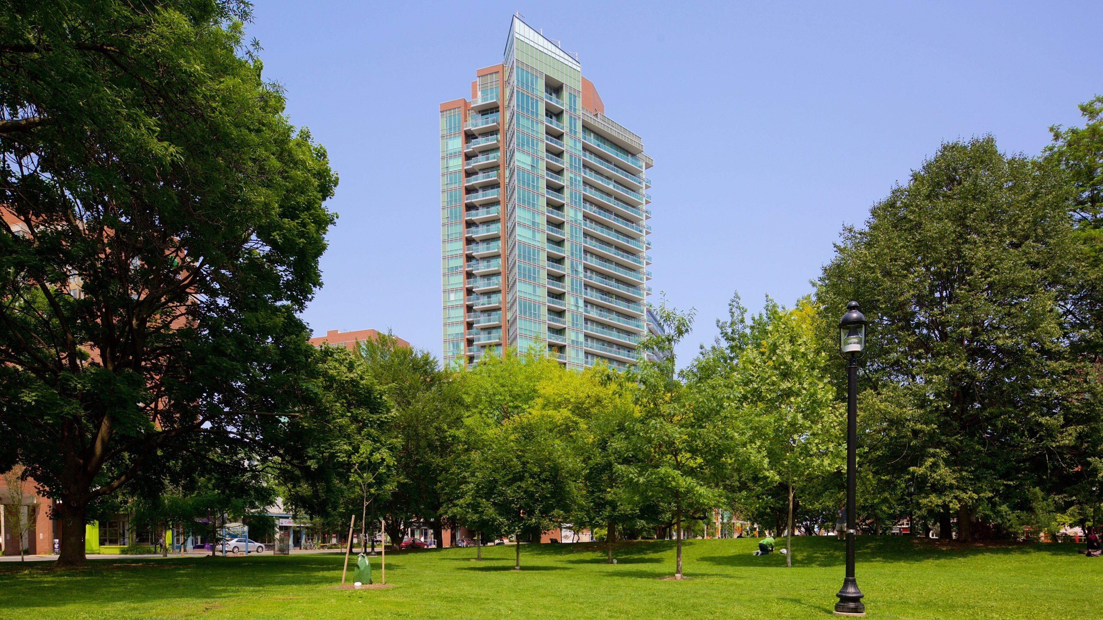 Old Town which includes a garden