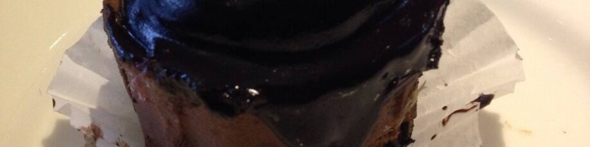 Chocolate danger!!! Tried this little beauty at my favourite Italian restaurant. Chocolate mousse on top of cookie crumbs covered in chocolate ganache and Creme. If your ever in this area and want to taste authentic Italian for really affordable prices you can't beat this place. Wood fired pizza, home made bread and buns, and no matter how many times I tell myself I will try something new, I always get the tortellini covered in Rose sauce and breaded chicken. I'm so full!!!