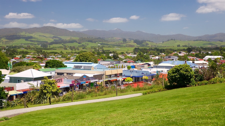 Waihi featuring landscape views, a small town or village and tranquil scenes