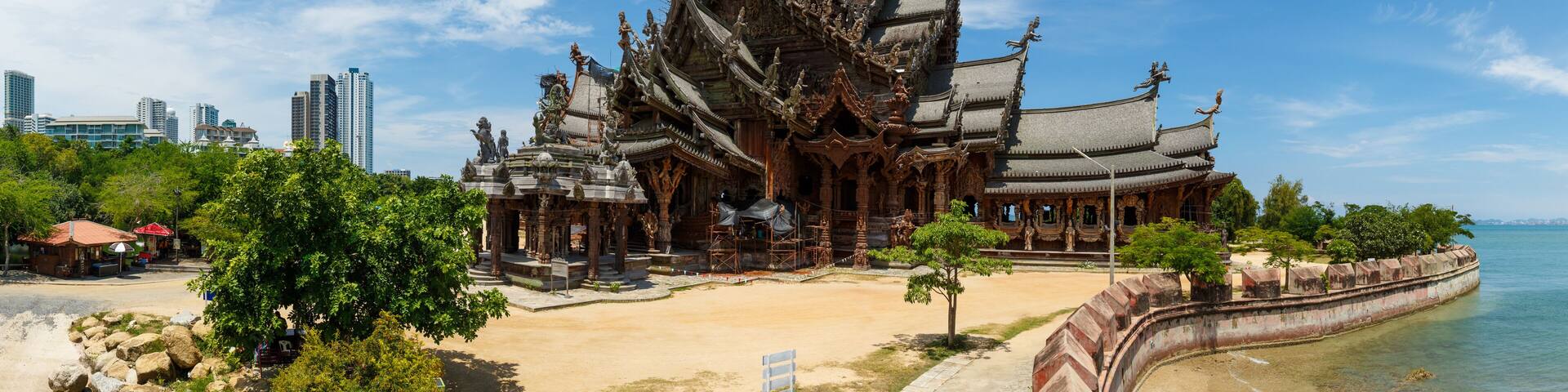 Sanctuary of Truth in Pattaya, Thailand
