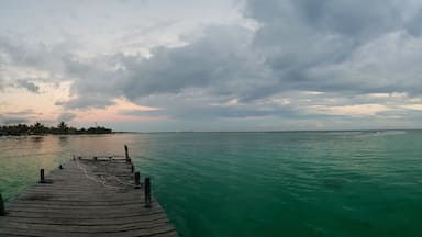 A nice town to walk and admire the magnificent of the mexico's caribbean coast, amazing sea colors. #lifeatexpedia #weloveourmarkets #latam #mexico #quintanaroo #mahahual #beaches đđđ