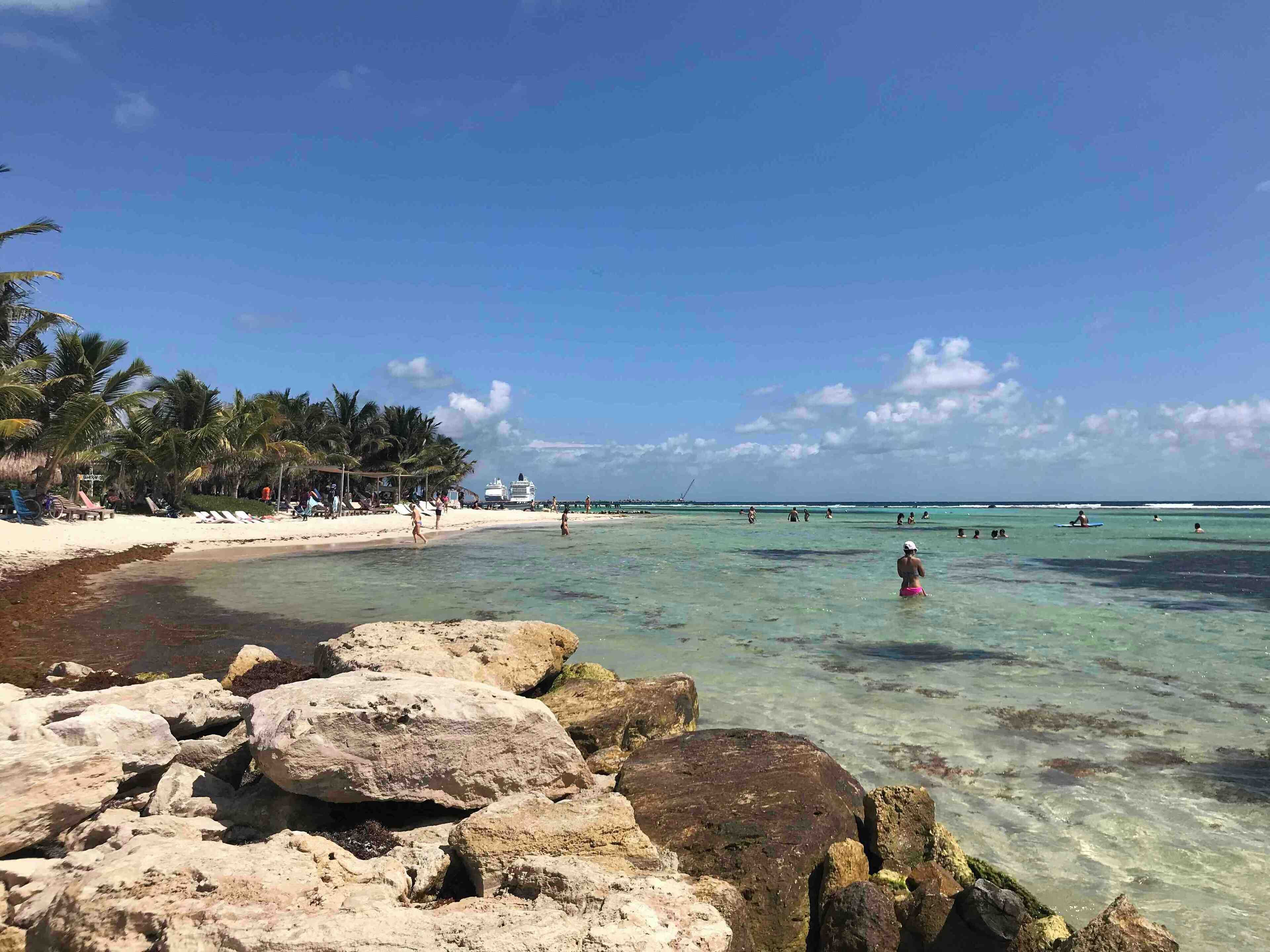 Beautiful day in Costa Maya. The snorkeling off the beach was wonderful.