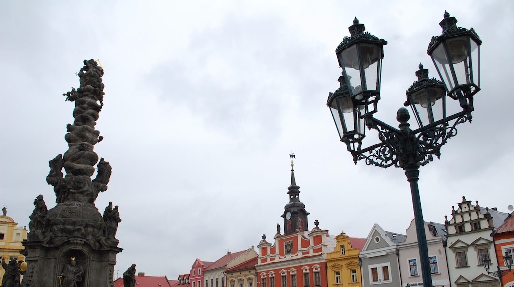 Main square (Resselovo náměstí) in the small town of Chrudim, Eastern Bohemia.
#Chrudim