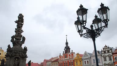 Main square (Resselovo náměstí) in the small town of Chrudim, Eastern Bohemia.
#Chrudim